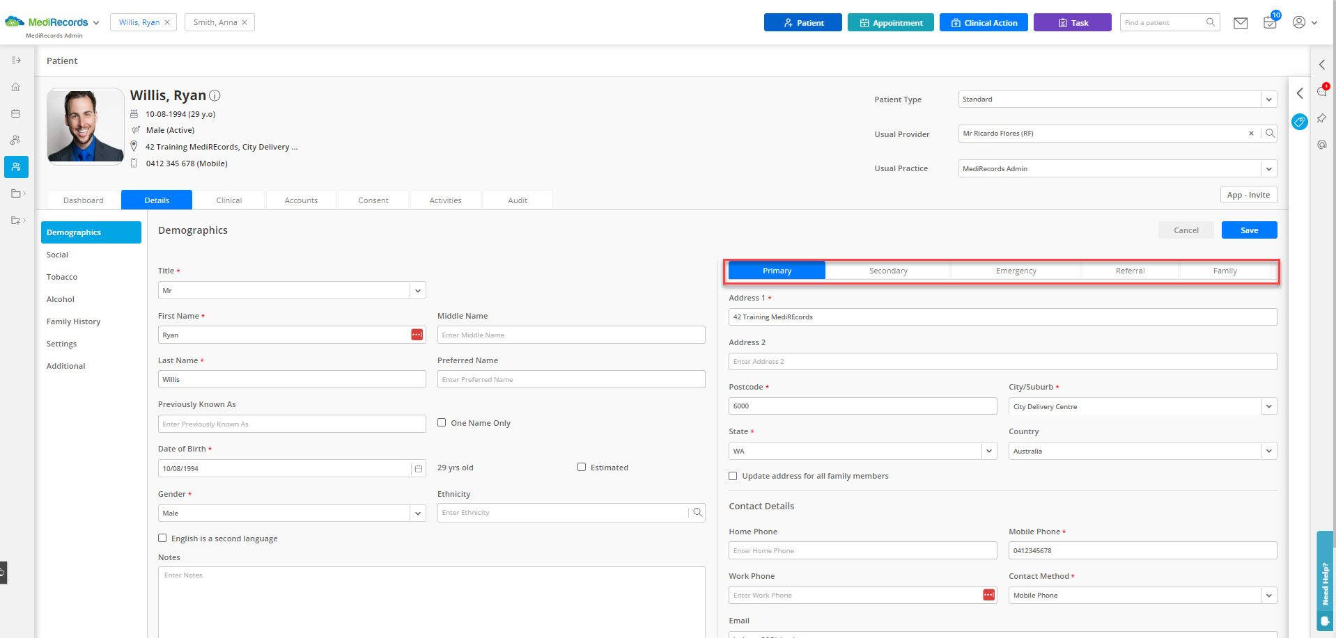 Patient Demographics: Quick Guide – Knowledge Base