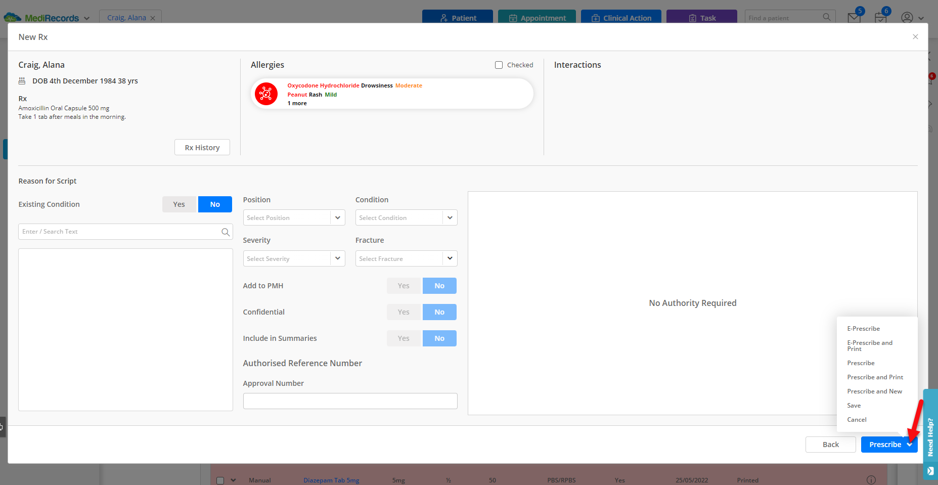 Writing Prescriptions: Quick Guide – Knowledge Base