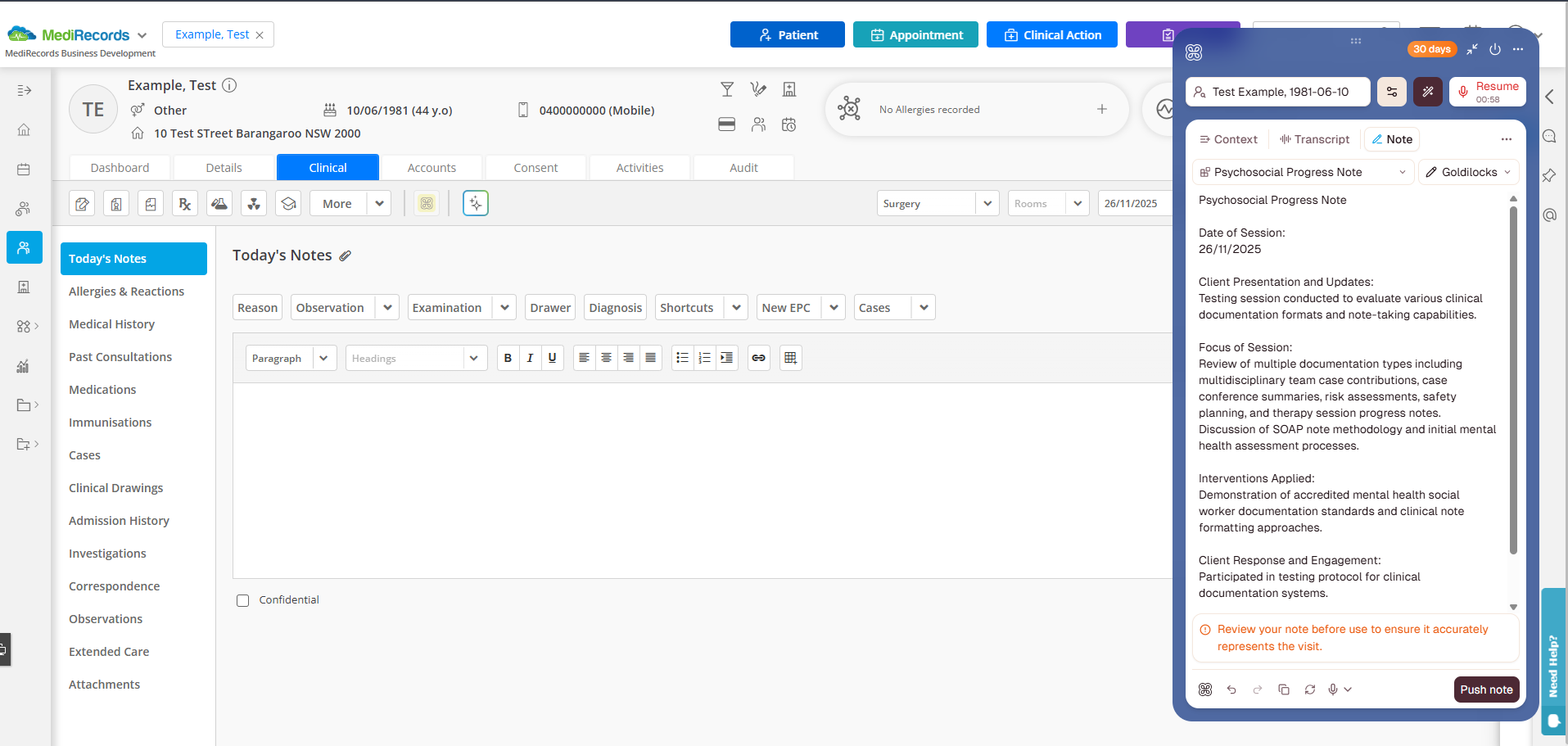 Heidi AI Scribe: Configuration & Quick Guide – Knowledge Base