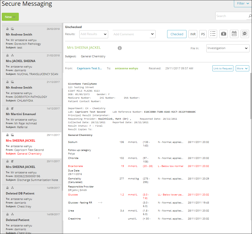 How to Review Unchecked Results. – MediRecords Knowledge Base