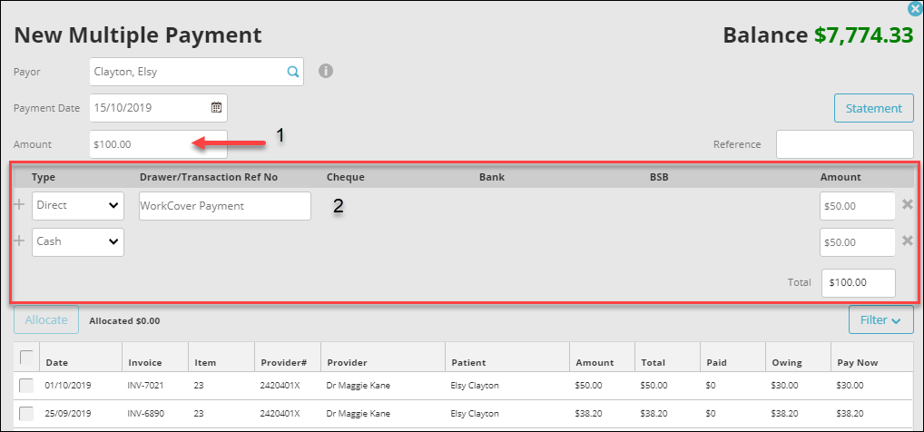 checking outstanding invoices